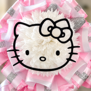Hello Kitty Inspired Mum Crown Cut outs